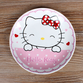 小巧可爱55英寸小碟子小陶瓷盘子家用套装骨碟日式韩式菜盘创意餐具