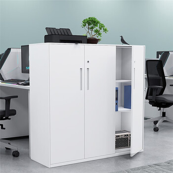 2米长窄边三门矮柜1.18米高