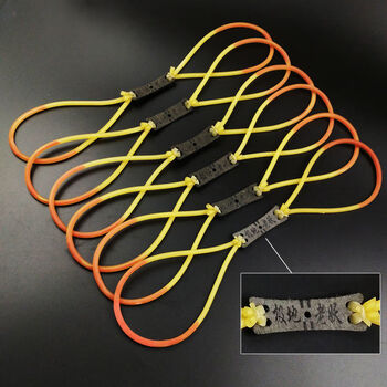 弹弓皮筋圆极地暴力传统橡皮筋粗高弹力强力耐用皮筋 1条装 内穿皮筋