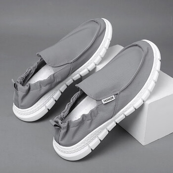 梵捷士帆布鞋男春季2023新款男鞋潮流布鞋男士休闲布鞋潮流休闲布鞋男