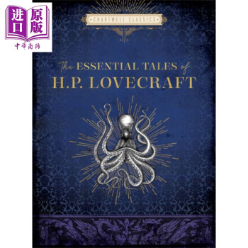 查特威尔经典 洛夫克拉夫特典藏故事 英文原版 The Essential Tales of H P Lovecraft 疯狂山脉 星之彩 克苏鲁的呼唤