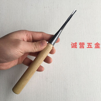 打坯圆刀木工刻刀木雕根雕手工工具东阳雕刻刀木刻磨好带把打坯圆刀磨