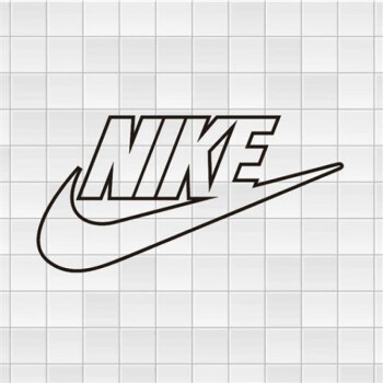 nike标志黑白图片