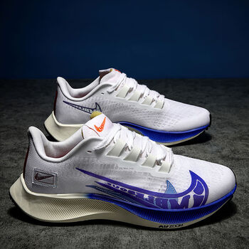 官方舰店莆田飞马37代登月zoom跑步鞋网面训练男体育生气垫学生运动鞋