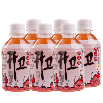 开卫胜基汁饮料果味果汁营养饮品解腻整箱装280ml*15瓶 山楂汁1l*6瓶