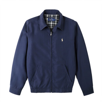 美国保罗polo男士春秋薄款夹克小马标拉链外套男士长袖休闲商务翻领