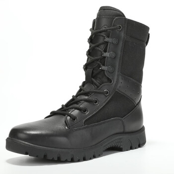 3514作战靴 作战训靴超轻高帮网眼作战男靴耐磨防水拉链保安鞋作训靴