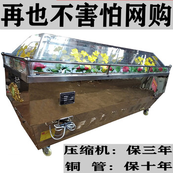 冰棺死人专用手提豪华冰冻制冷机殡仪馆防腐配件棺罩特大材 75型(耐用