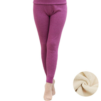 浪莎裤女加厚加绒中老年人老人秋裤妈妈线裤内穿女式冬季保暖衬裤女士