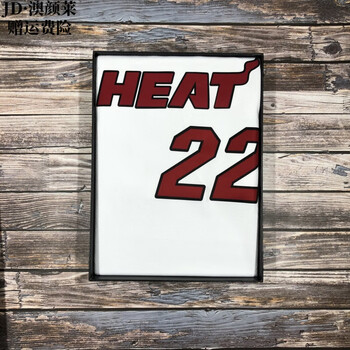 amsingle热火队22号吉米-巴特勒球衣城市版jimmybutler定制篮球服