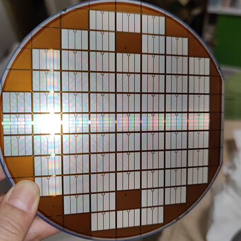 摆件晶圆cpu芯片黑科技装饰礼物半导体光刻片集成电路1 3号芯片6英寸