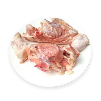 圣农鸡架新鲜人吃生鸡壳冷冻宠物零食鸡架子喂狗鸡骨架14斤