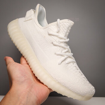 zhzo椰子鞋350男女运动休闲跑步鞋官网满天星鞋子版春秋鞋 全白 36