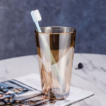 漱口杯北欧极光漱口玻璃杯学生宿舍家用便携儿童牙刷缸情侣简约刷牙
