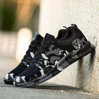 新式迷彩鞋夏季军单布鞋解放用鞋男士夏季迷彩军工劳保球鞋工作夏天
