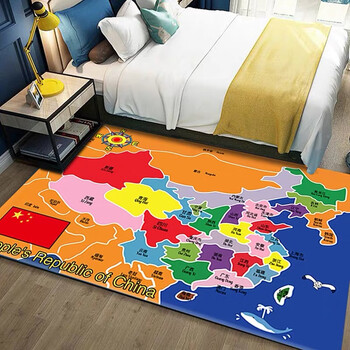 红色 中国地图 160*230cm