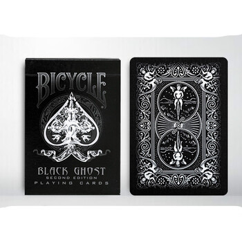 黑幽灵白幽灵单车扑克牌进口收藏花切ellusionist 黑幽灵单车牌 幽灵