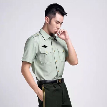 索絮夏常短袖服饰套装陆衬衣夏季外衬衣松枝绿衬衣长袖07内衬衣 wu士