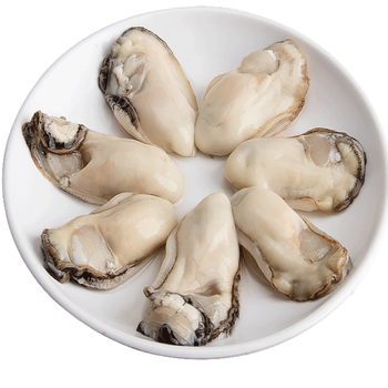 千船良品 生蚝肉鲜活牡蛎肉新鲜现剥无壳生蚝肉冰鲜 450g(十袋装)