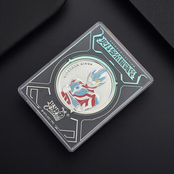 卡游(kayou)奥特曼勋章55周年纪念币荣耀版勋章全套赛罗泽塔银河捷德