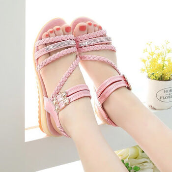 初中生夏天凉鞋少女中学生高中女生夏季10女孩子11初中生12少女鞋13小
