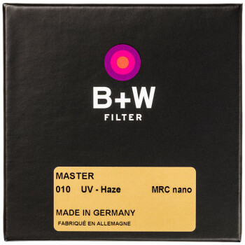 B+W 滤镜58MM Master UV MRC nano MASTER(超薄纳米UV)