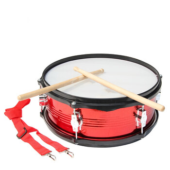 军鼓 烤漆小军鼓学生鼓13英寸小队鼓铝合金尼龙压圈款军鼓 铝合金压圈