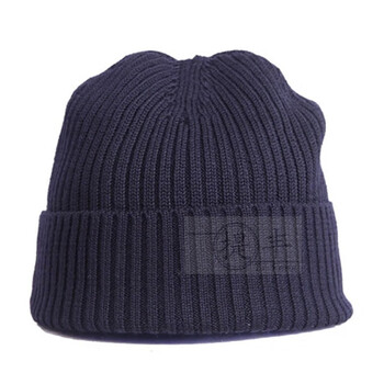 提丰 14地勤帽冬针织帽 抓绒防寒保暖帽羊毛 蓝色地勤针织帽 藏青色