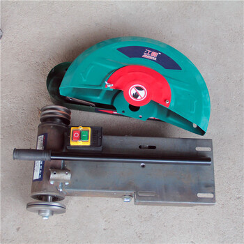 400钢材切割机配件 机头总成带安装支架 过梁轴电机切割机架 钢板机头