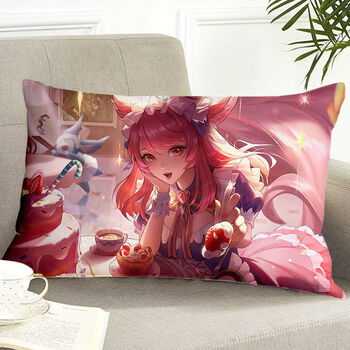 王者荣耀抱枕 荣耀英雄抱枕睡觉床头靠枕鲁班李白王昭君貂蝉双面周边