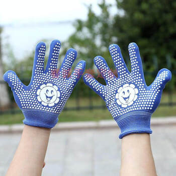 儿童防滑护手单双杠手套拔河比赛专用手套训练小学生外面涂胶时尚攀岩