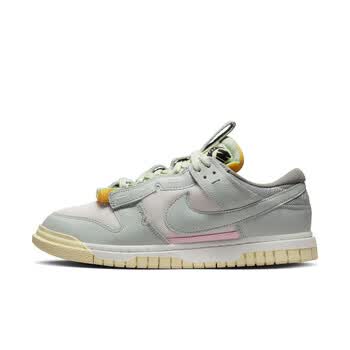 nike耐克dunk男子运动鞋春新款板鞋面包鞋缓震部分皮面dv0821100帆