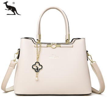 酷奇袋鼠kuqidaishu袋鼠皮包女包包2023新款大气中年妈妈包女士手提包