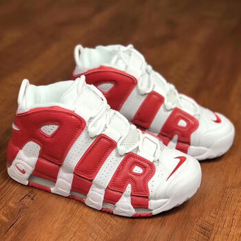 公司级 air more uptempo 大皮蓬增高耐磨男女气垫中帮休闲篮球鞋
