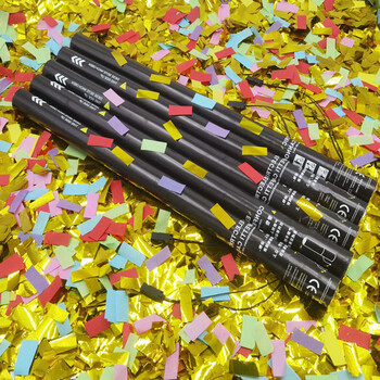 电子礼炮弹夜店酒吧气氛道具加特林电子礼炮枪婚庆礼花弹喷纸枪 80cm