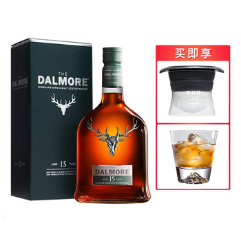 宝树行大摩 帝摩the Dalmore 15年700ml 苏格兰单一麦芽威士忌原装进口洋酒 图片价格品牌报价 京东