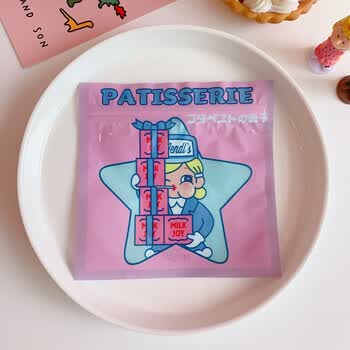 韩国创意可爱零食密封袋小熊食品分装袋饼干糖果小号包装袋糖果袋 5