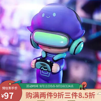 泡泡玛特(pop mart)dimoo社会大学系列盲盒 popmart潮玩手办娃娃 电竞
