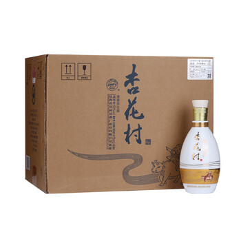 汾酒 杏花村 白酒 印象 清香型 53度475ml *6瓶 整箱装