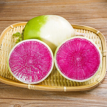 心里美萝卜 山东特产新鲜红心甜脆爽口孕妇孩子当季青萝卜 5斤