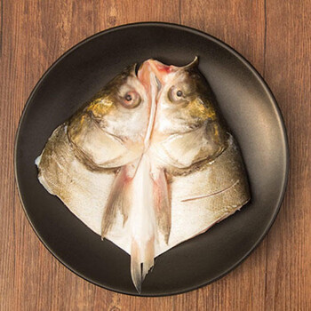 新鲜鲢鱼现杀白鲢鱼胖头花鳙鱼淡水鱼大头鱼剁椒鱼头3斤白鲢鱼头一只