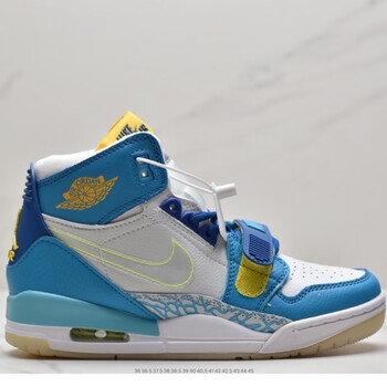 legacylowaj312乔312强高帮休闲运动篮球鞋高黑红色款乔312鸳鸯白蓝