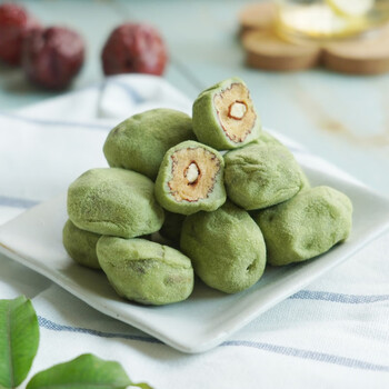 奶枣抱抱果 网红巴旦木原味抹茶脏脏奶枣健康零食200g 原味