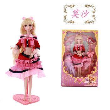 迪士尼叶罗丽精灵梦款娃娃灵冰公主换装女孩玩具萝莉仙子套装礼盒29