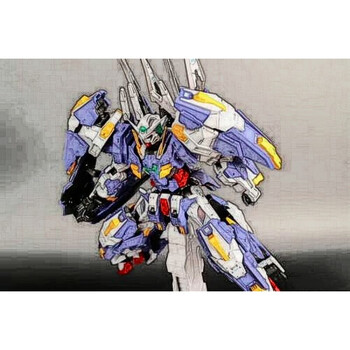 京品大班886mg/00魔改正义女神带八盾水贴地台 8808 雪崩能天使 顺丰