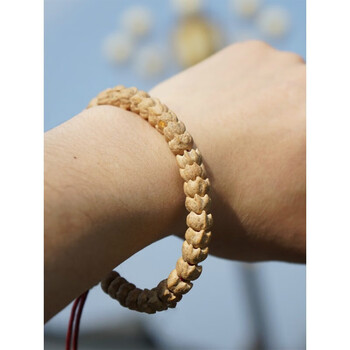 豪珠 西藏特色文玩柏香籽精选龙爪纹手串 百香籽108颗文玩佛珠 (魔爪