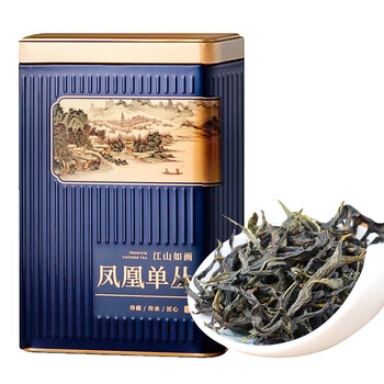 寅伯茶坊潮州凤凰鸭屎香类清香型大乌叶老枞单枞茶乌东单丛乌龙茶叶礼罐装 25头春头采新茶 105g*1罐