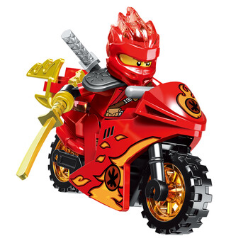 乐高lego第13季新品幻影忍者人仔摩托积木拼装玩具小人绝版劳埃德b款