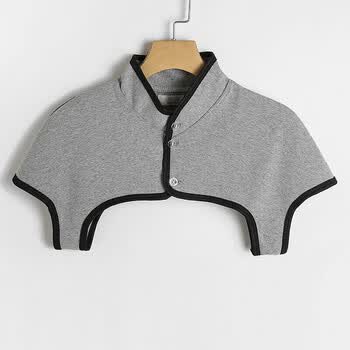 康吉仕新品彩棉领护肩中老年保暖颈椎男女房坎肩产后小背心护肩坎肩护