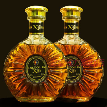 洋酒xo白兰地酒发尊贵礼盒40度法国进口原酒发活动国产两瓶无礼盒